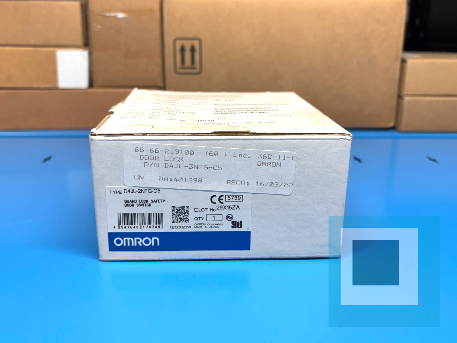 Omron D4JL-2NFG-C5 Safety Door Switch Sensor – NEW IN BOX