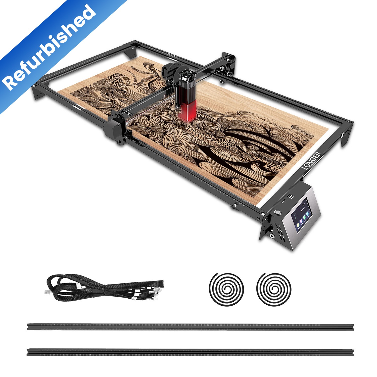 Longer RAY5 Extension Kit – Laser Engraver Area Expansion Kit for ray5 （Used）