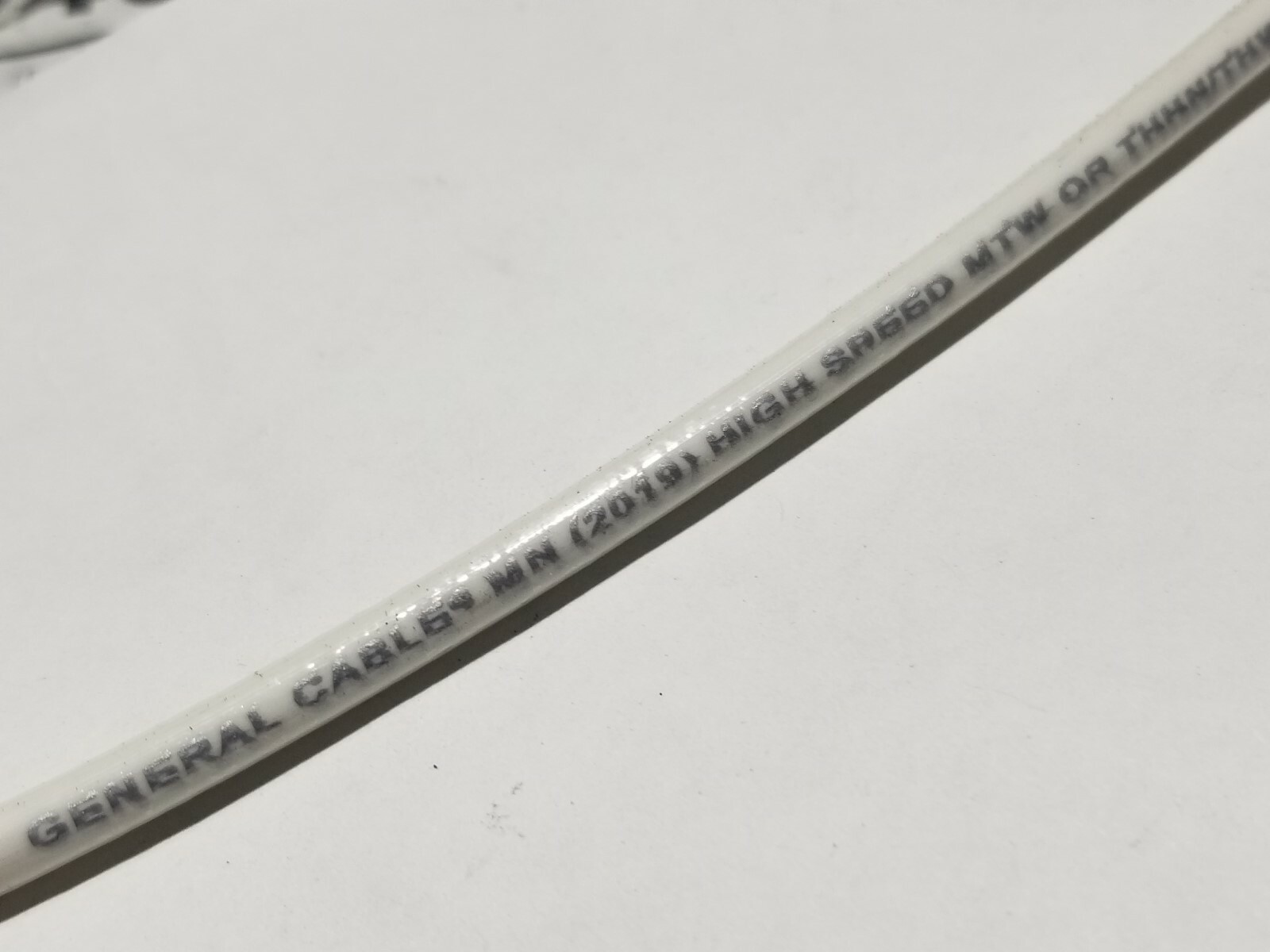 General Cable #10awg 19 Stranded THHN/THWN-2/MTW Building Wire White /100ft