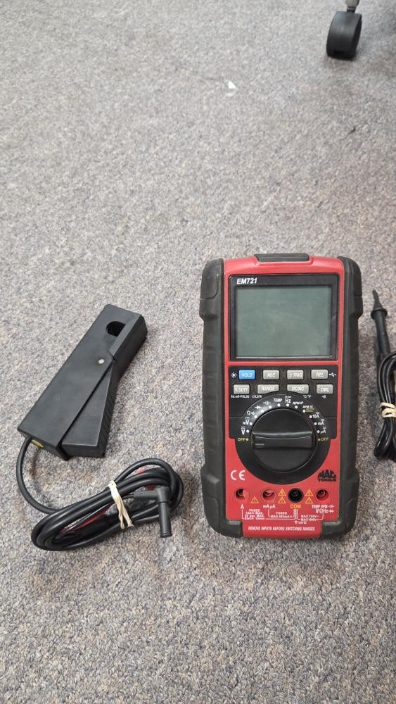 MAC TOOLS EM721 DIGITAL MULTIMETER (APX028579)