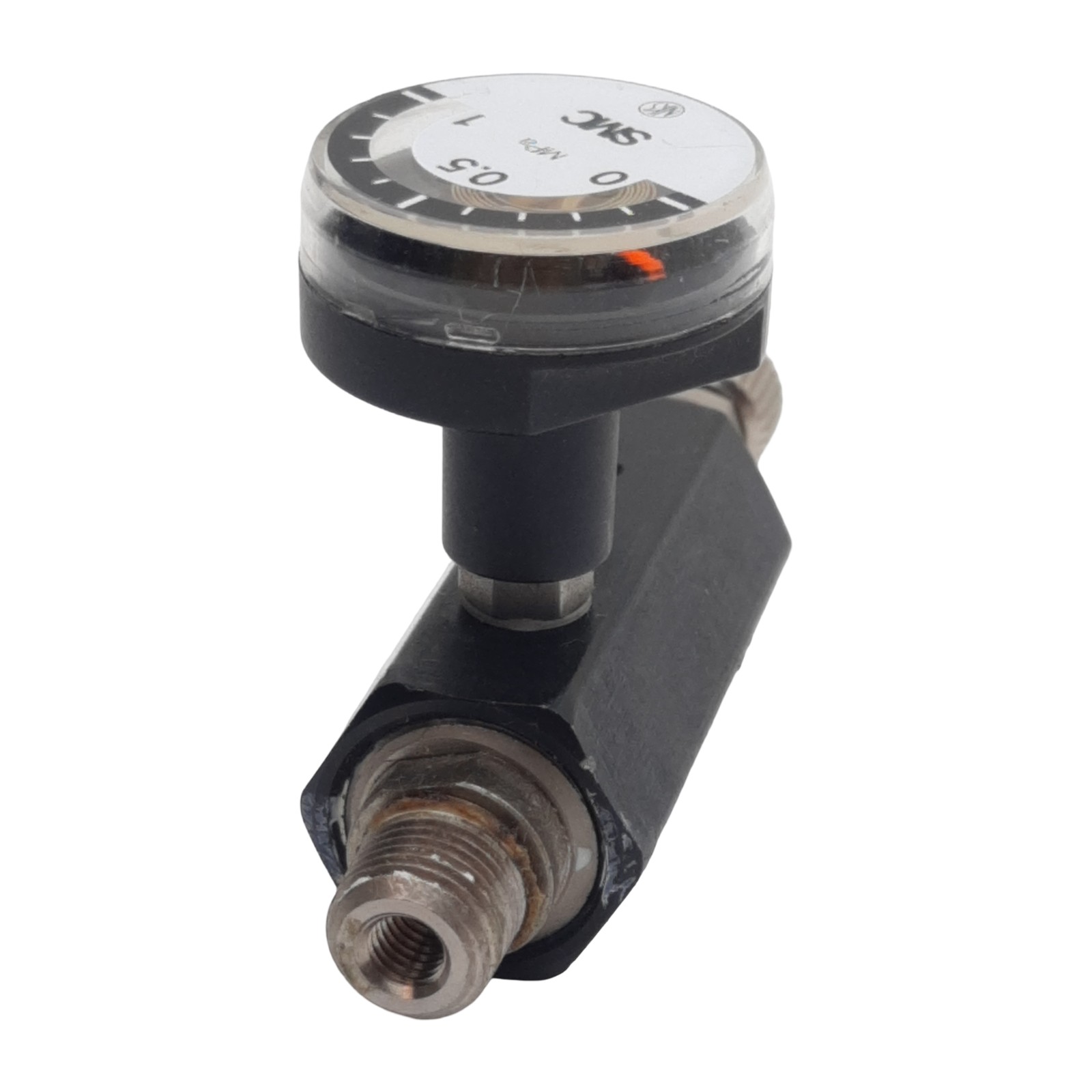 SMC ARJ210-M5G Miniature Regulator, 0.2-0.7MPa, 0.8MPa Max, 1/8in NPT Male, M5