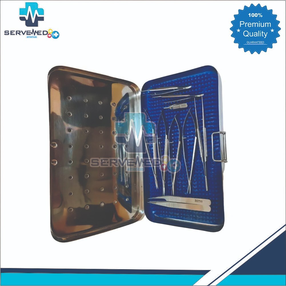 Micro surgery set Micro needle holder scissors Micro Surgical instruments
