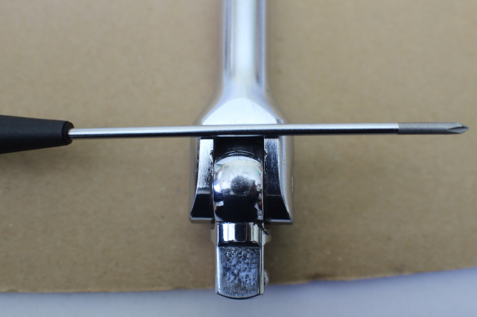 Vintage Snap-On SN24B 1/2″ Drive 24″ Breaker Bar Flex Head Handle USA Made