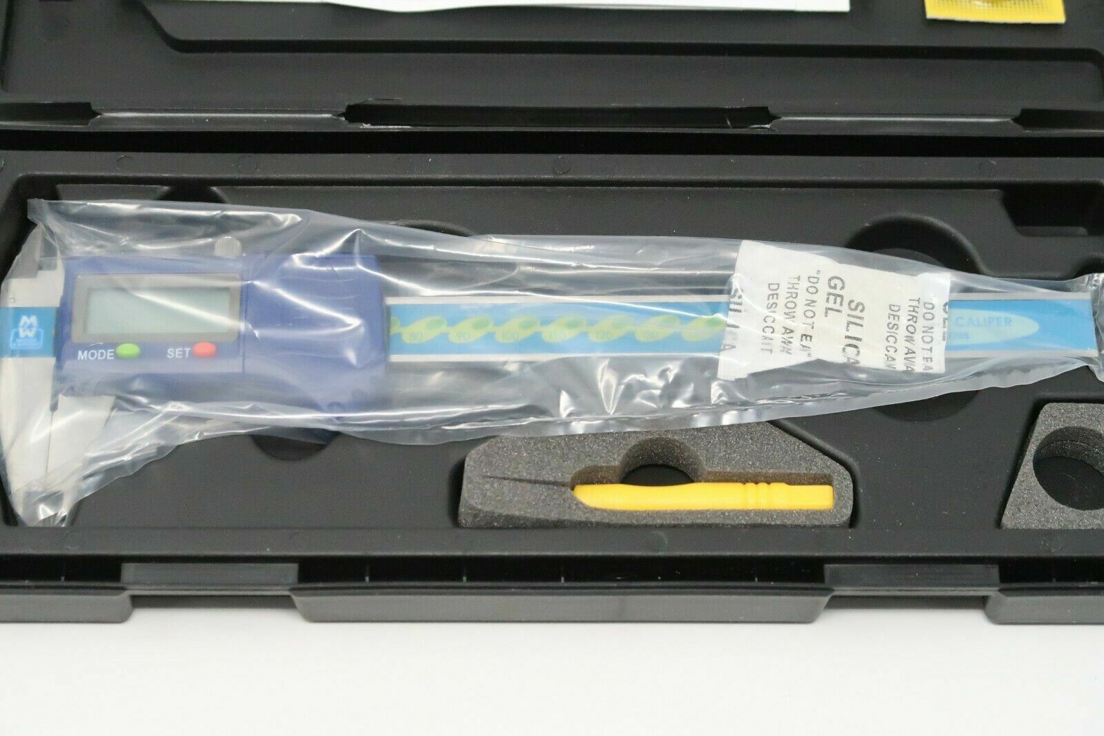 Moore & Wright 0-6″ Inch / 0-150mm Waterproof Digital Vernier Caliper 110-15DIP