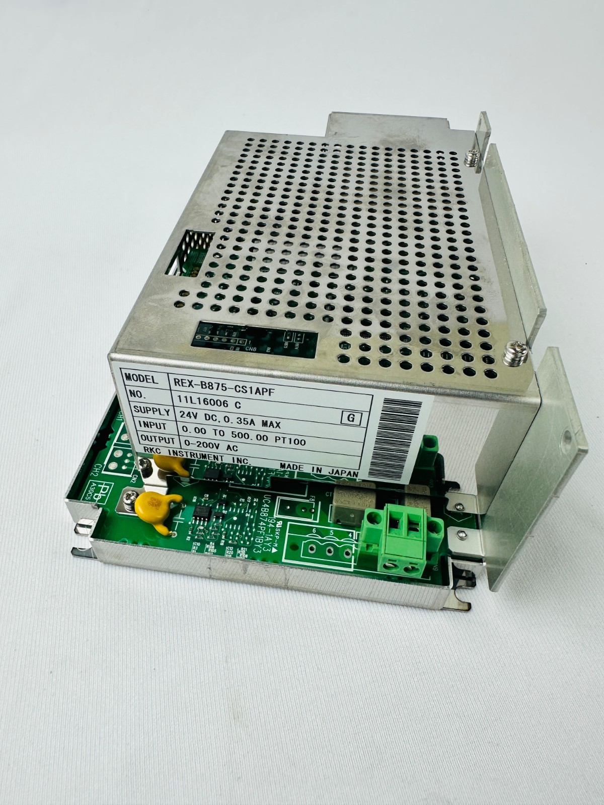 RKC Instrument REX-B875-CS1APF Industrial Temperature Controller
