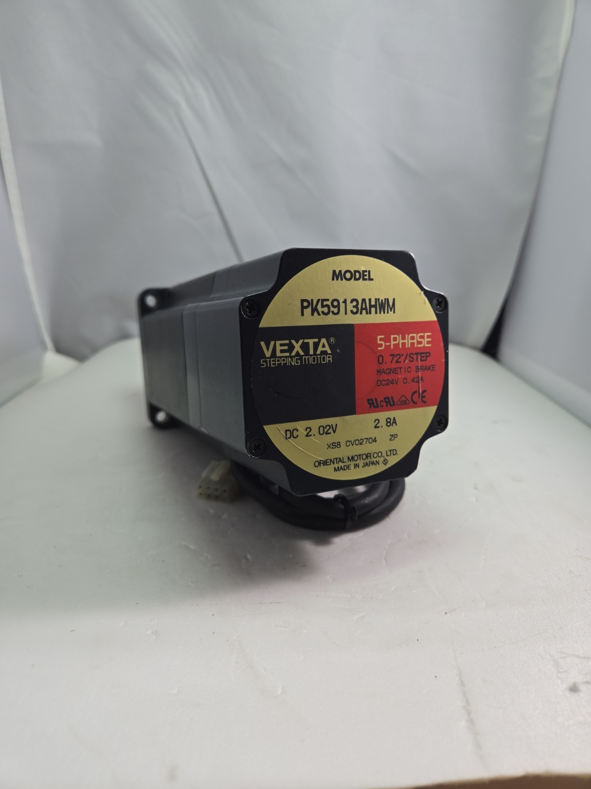 VEXTA Oriental Motor PK5913AHWM Stepping Motor 2.8A 2.02V -DC ))M65)