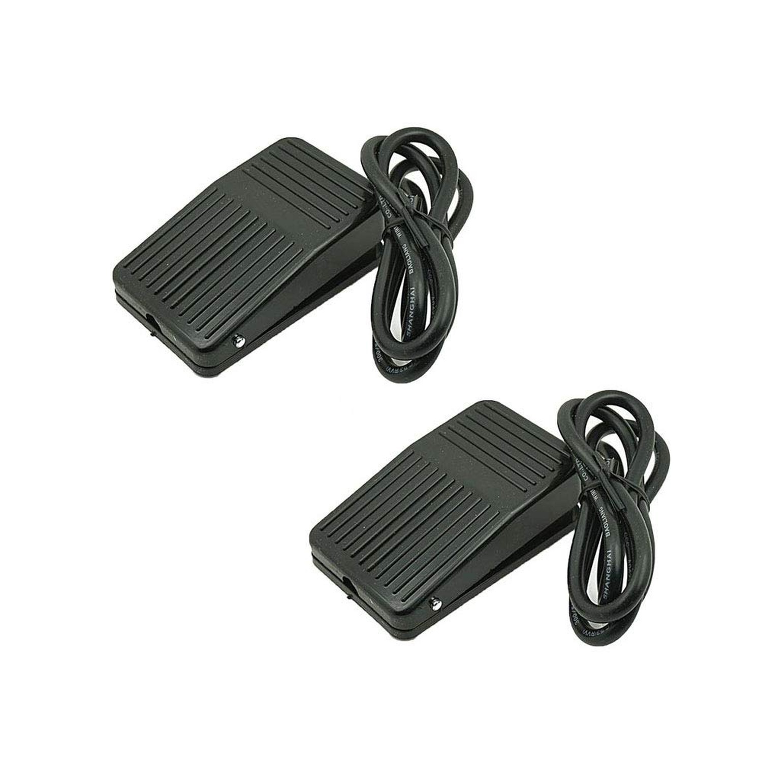 2 Pc Momentary Foot Controller Pedal Switch AC220V 10A SPDT Foot Switch