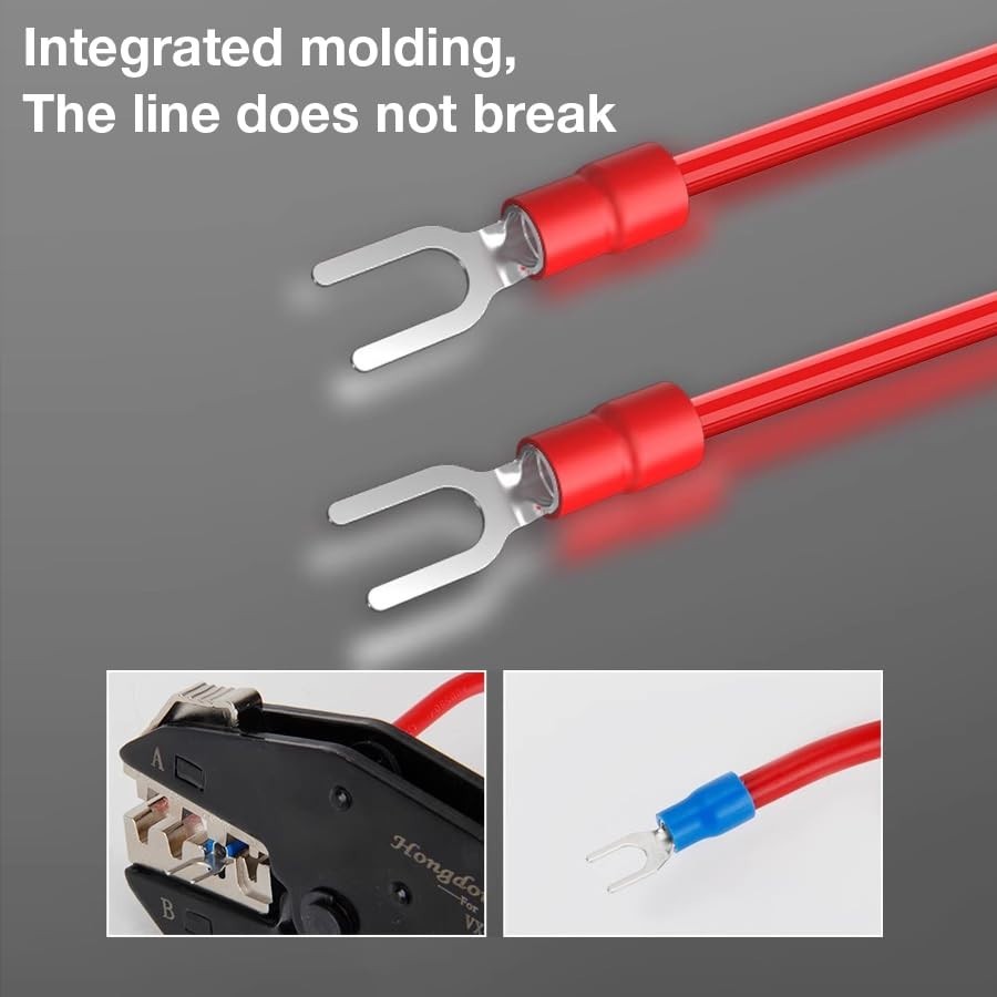 300 PCS Insulated Electrical Connectors Kit for Automotive & Marine Wiring