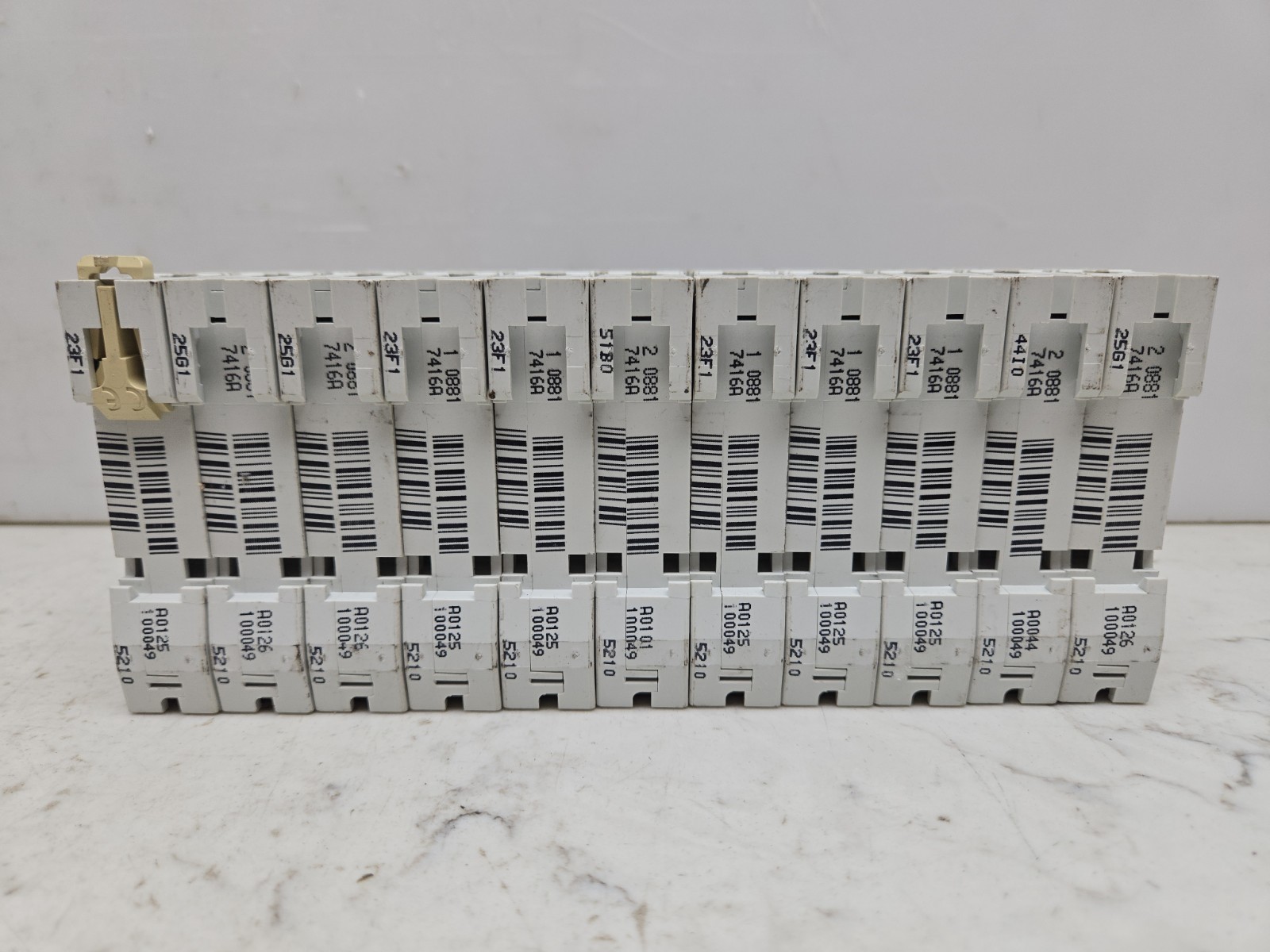 Mixed Lot of 24 Single Pole Miniature Circuit Breaker Mix of 1 to 40 Amp See Pic