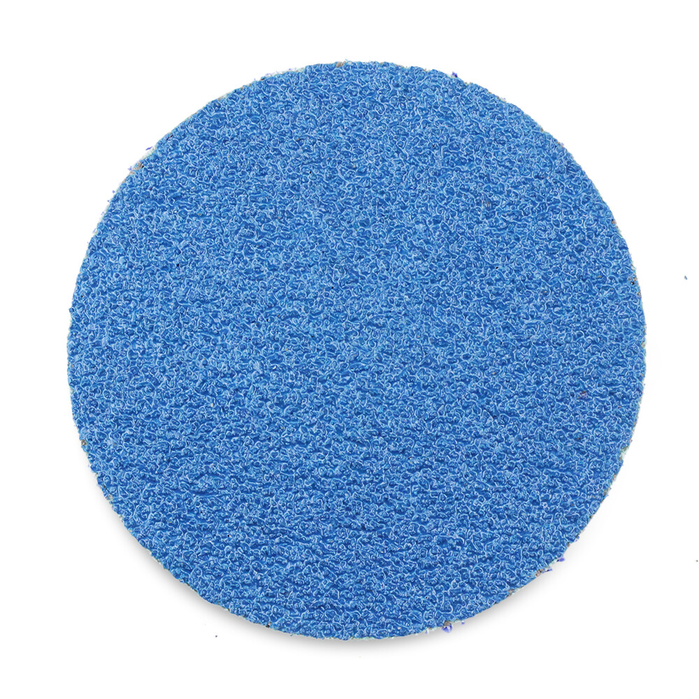 50 Pack – 3″ Zirconia 40 Grit Quick Change Sanding Disc Black Hawk, Type R Roloc