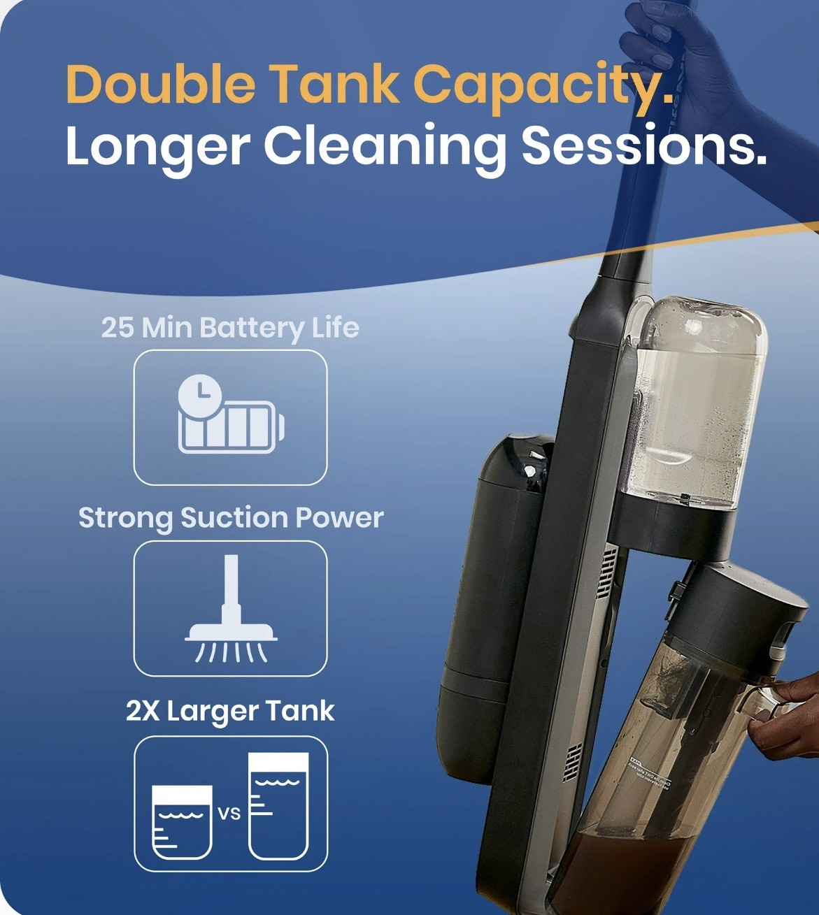 Dreame H12 Pro Vacuum Mop Wet Dry Vacuum Cleaner For Hard Floor Vacuum And Mop