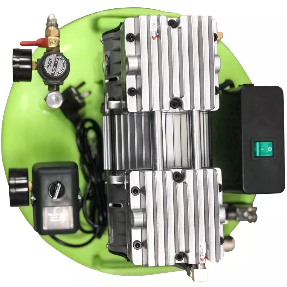 Dental Silent Oil Free Oilless Air Compressor 40L Tank 800w 155L/min GA-81 US