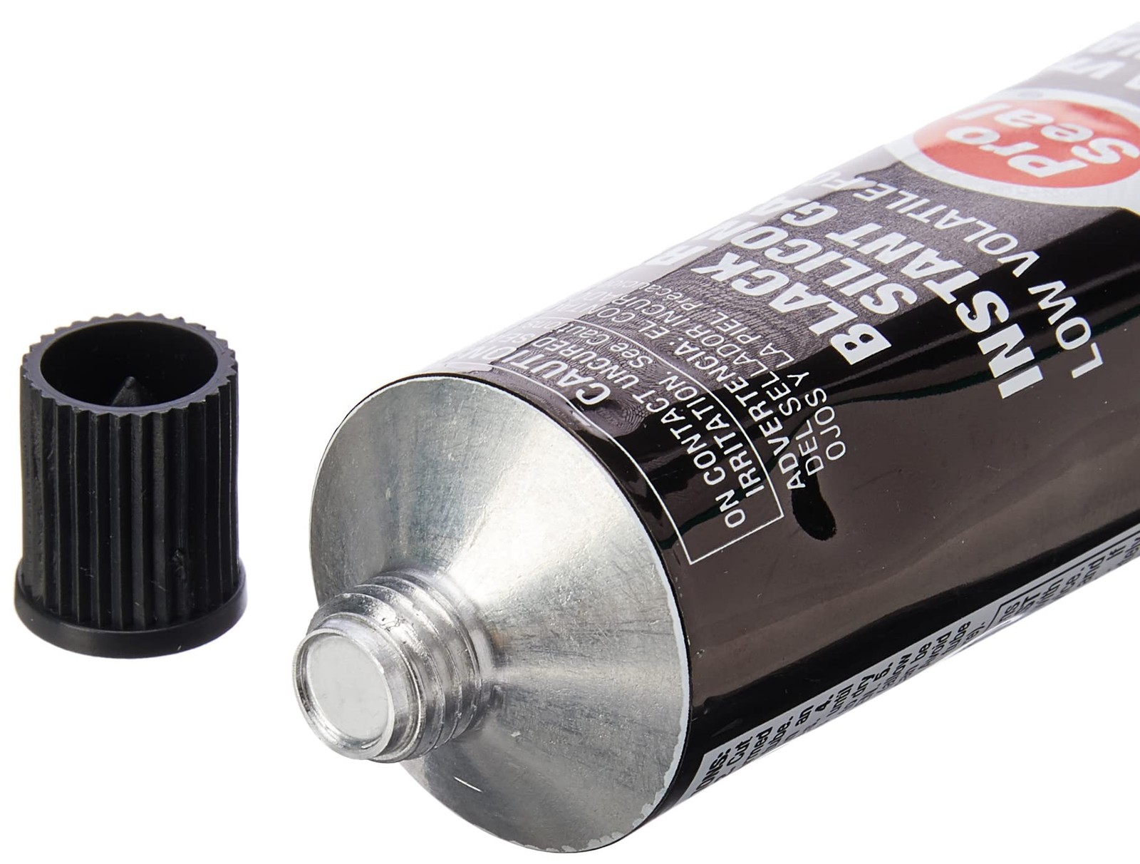 Pro Seal RTV Silicone Sealant,3 oz Tube,Black (80046)
