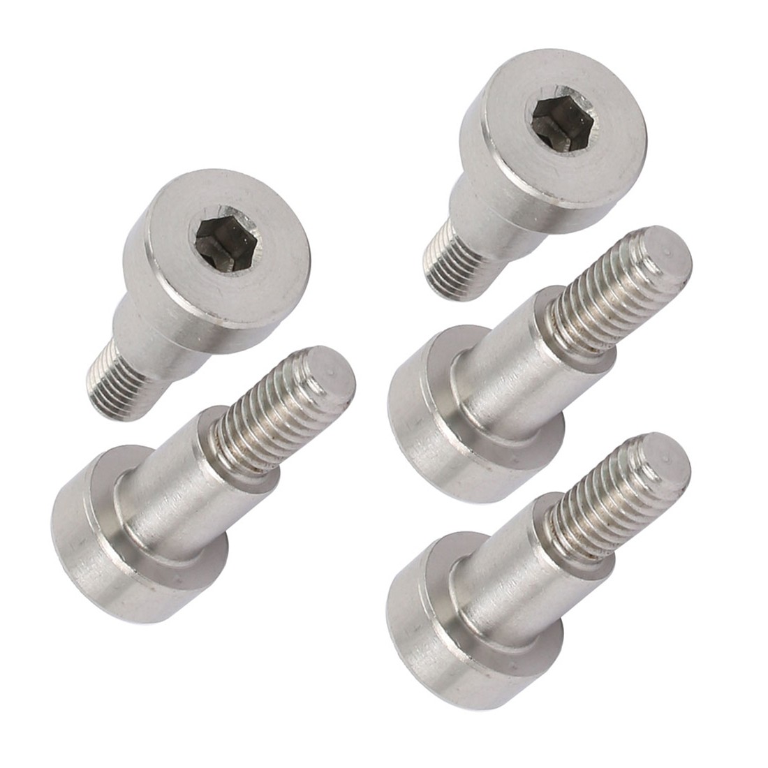 Stainless Steel Hex Socket Shoulder Bolt 8mm Shoulder Dia 10mm M6 Thread – 5pcs