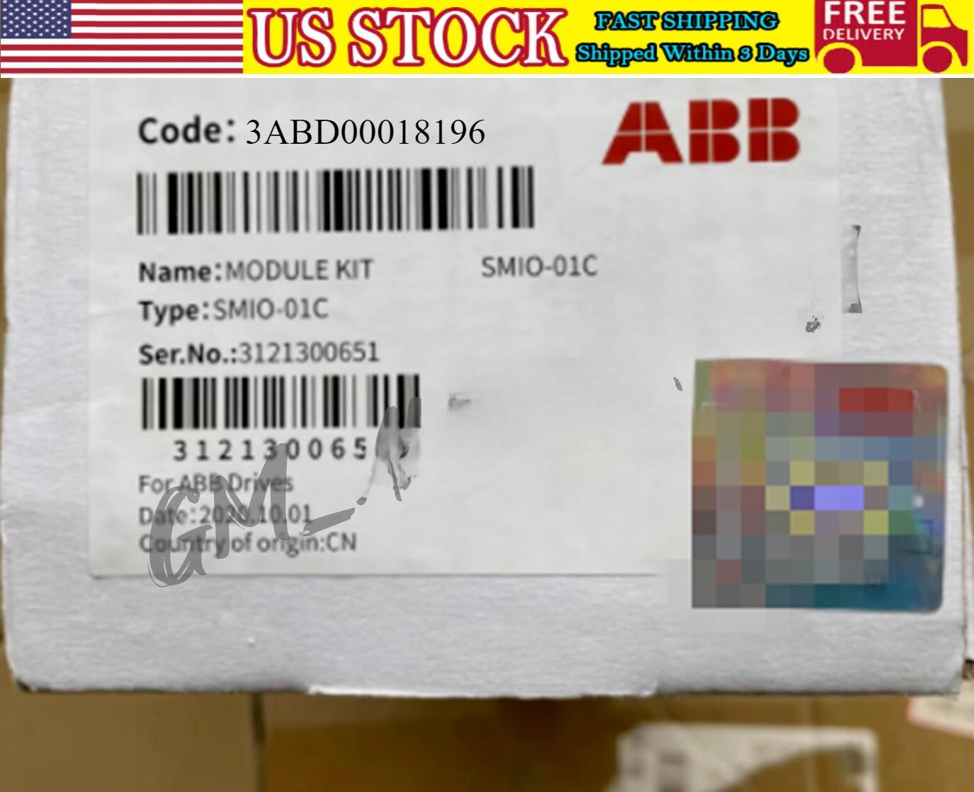 SMIO-01C ABB inverter IO CPU ACS550 control board interface board No Keypad