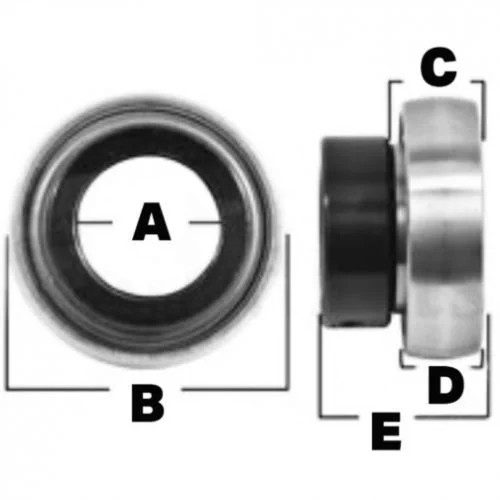Ball Bearing – Spherical with Collar fits Case IH fits Hesston fits New Idea