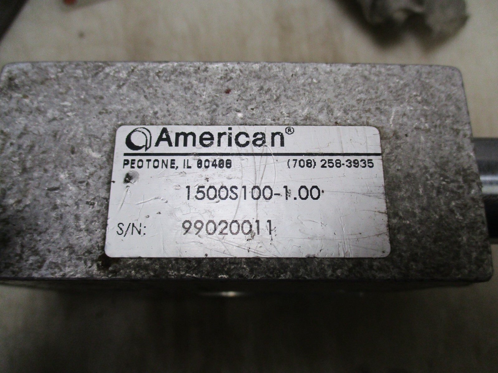 AMERICAN CYLINDERS 1500S100-1.00