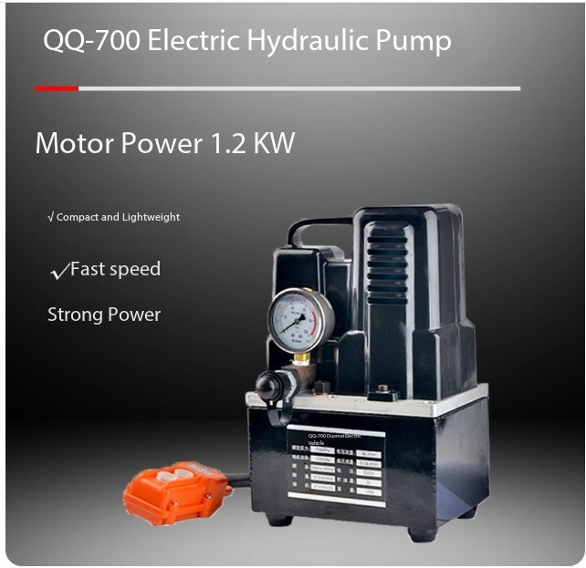 Electric Pump Station Solenoid Valve with Foot-Operated Hydraulic Press
