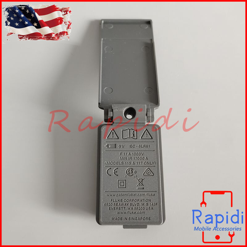 NEW Battery Cover Door Case For FLUKE 115 116 117 True-RMS Digital Multimeter
