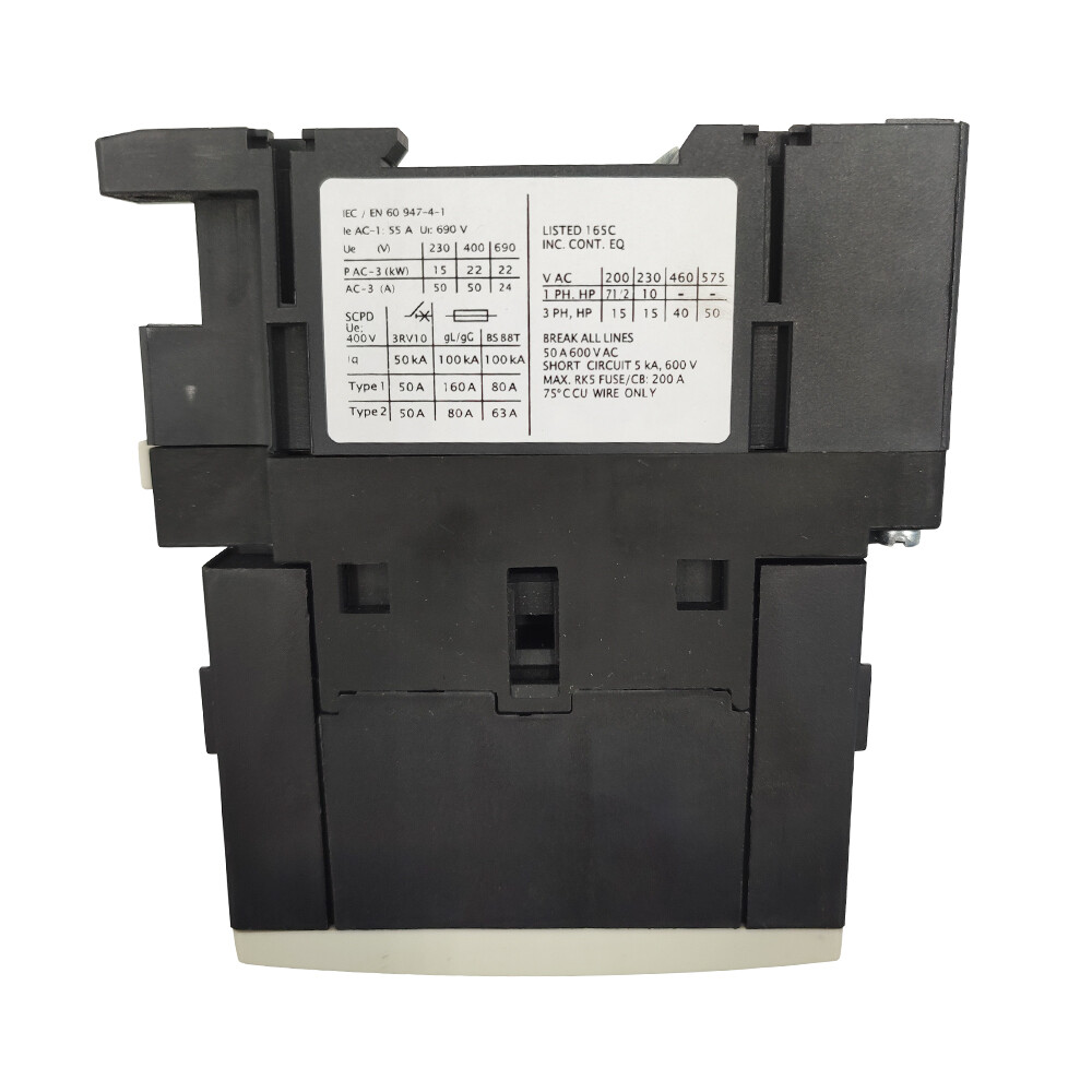 AC 3RT1036-1AK61 Contactor 120V coil 50A same as Siemens Contactor 3RT1036-1AK60