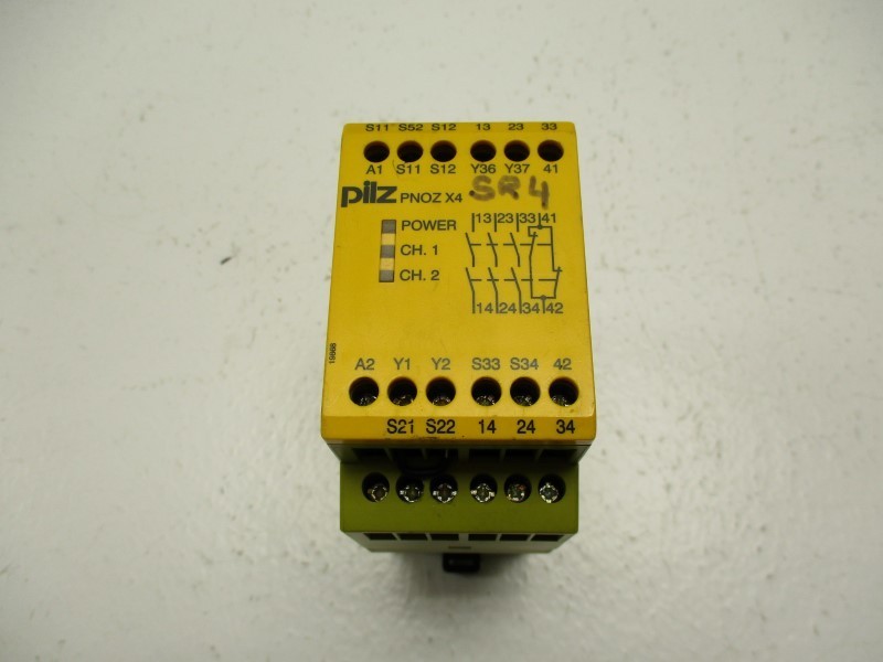PILZ PNOZ-X4-24VDC-3N/O-1N/C UNMP