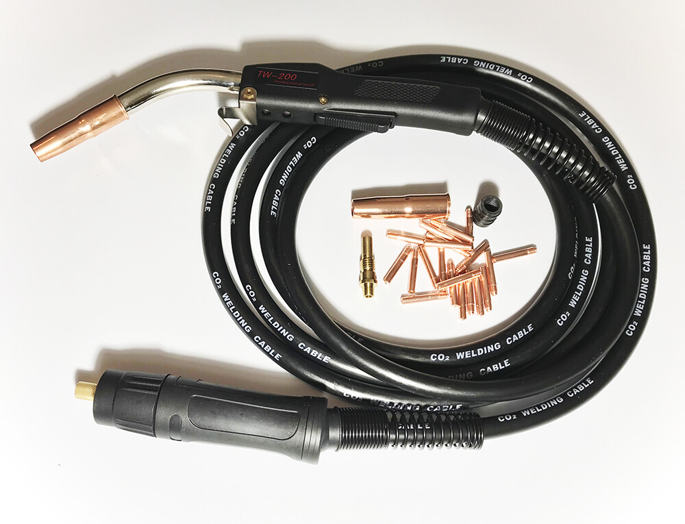 Heavy Duty Mig Welding Gun 250A 15ft Fits AIRCO Dip-Pak 200, Dip-Pak 250