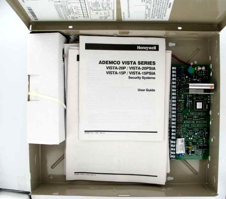 Honeywell Home Resideo, Ademco Vista-20P Alarm Control Panel Complete white