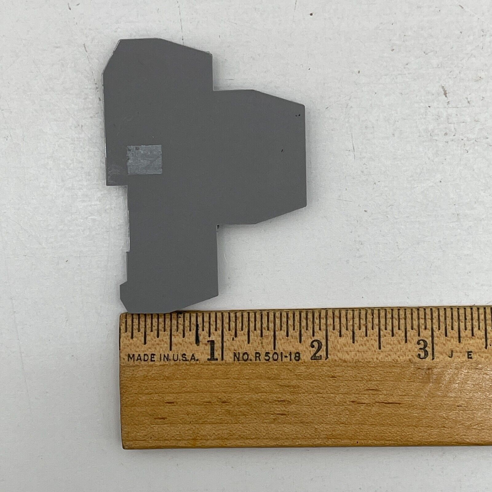 Entrelec FEM Series End Cover for Use with DIN Rail Terminal Blocks 1SNA118499R2