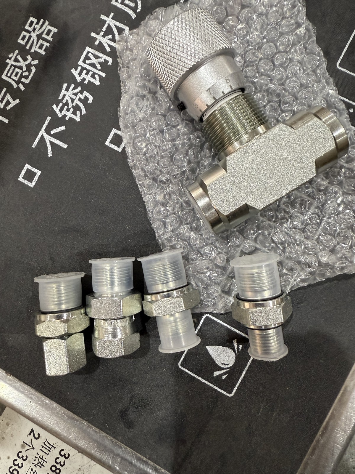 Hydraulic Flow Control Valve – STB-G3/8 – Mini Excavator – AGT – USA-3/8″ L08