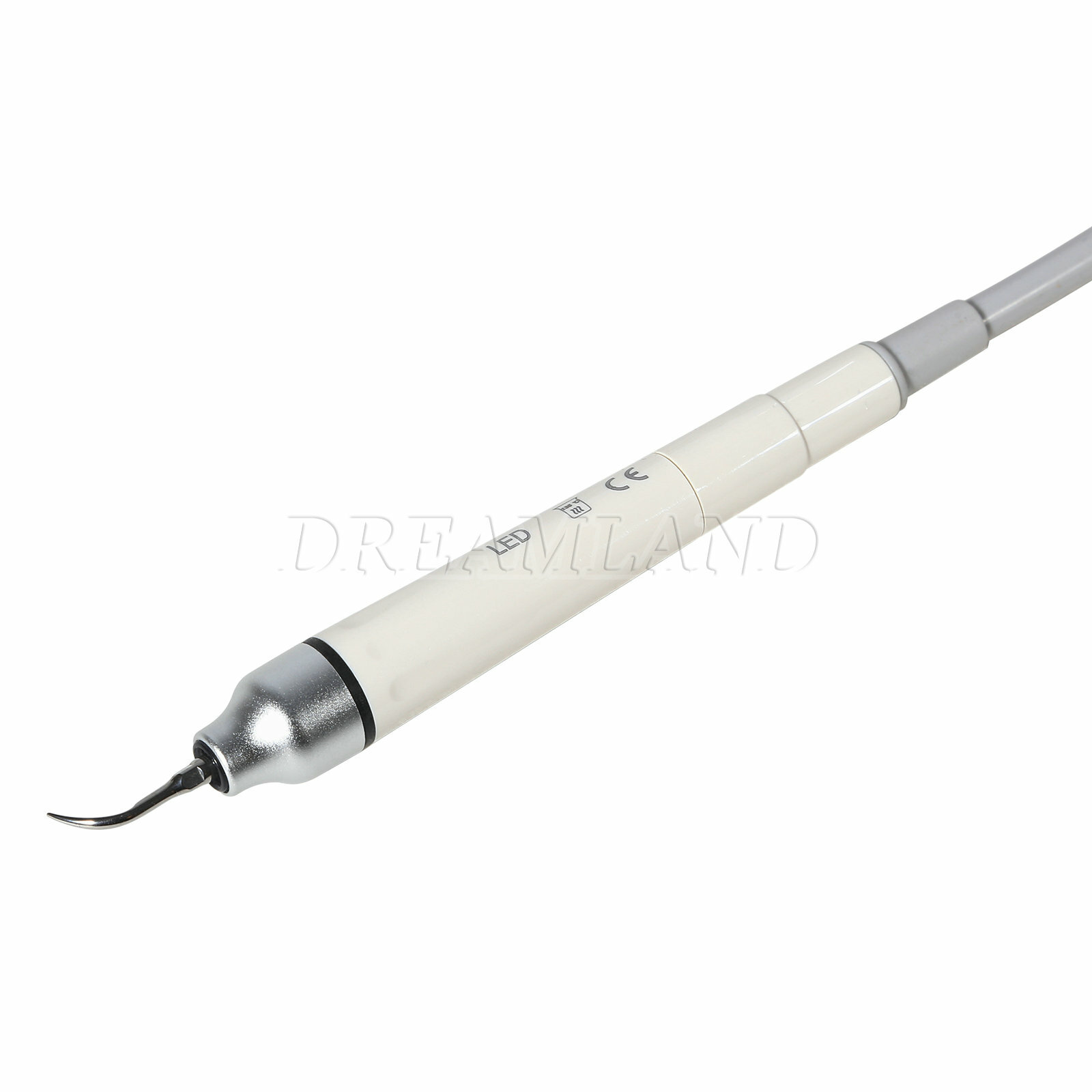 LED Dental Portable Ultrasonic Scaler 2*Bottles Fits EMS Woodpecker Handpiece US