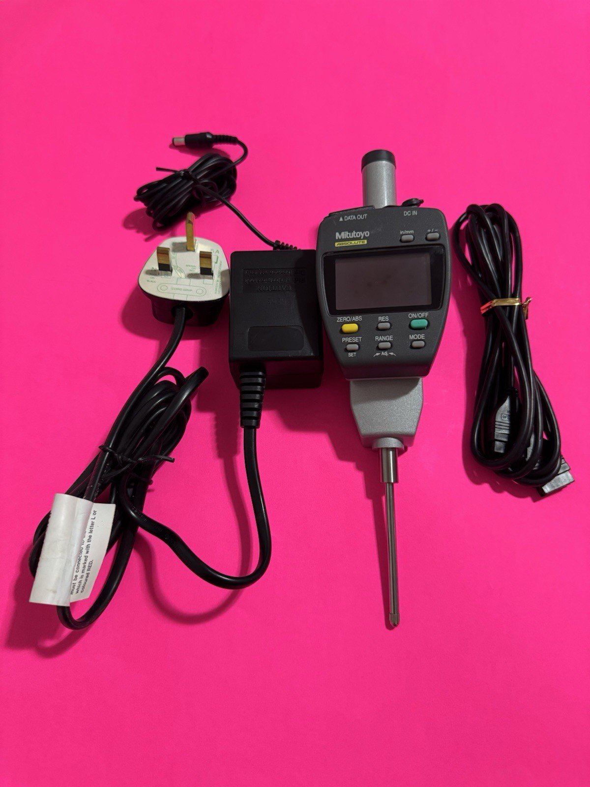 Mitutoyo ABSOLUTE ID-F150E with Adapter And Cable