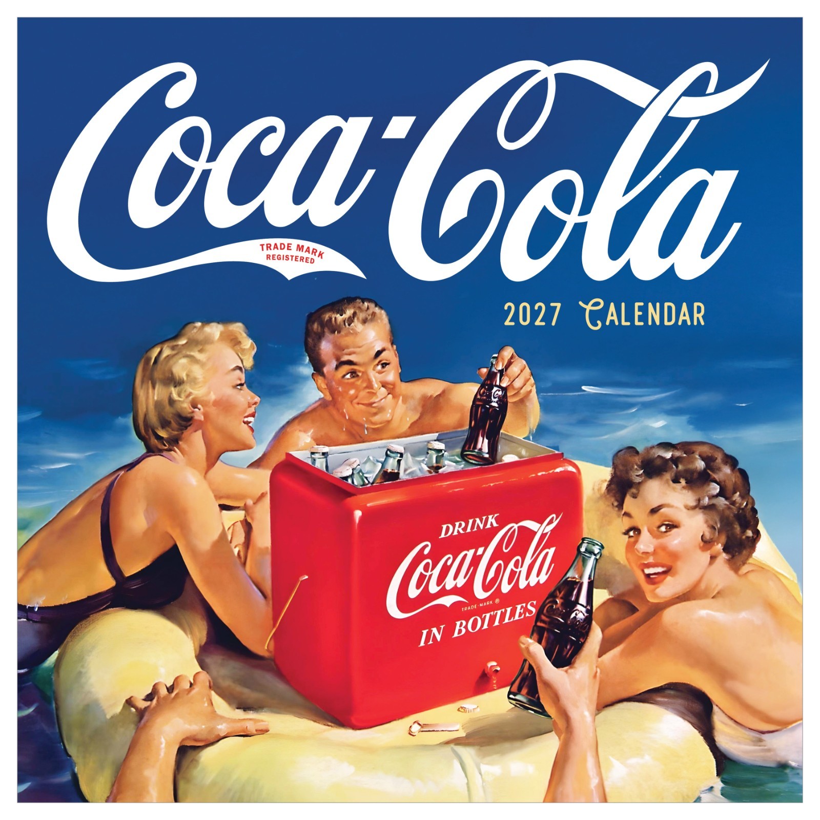 2027 Coke: Vintage Nostalgia Wall Calendar