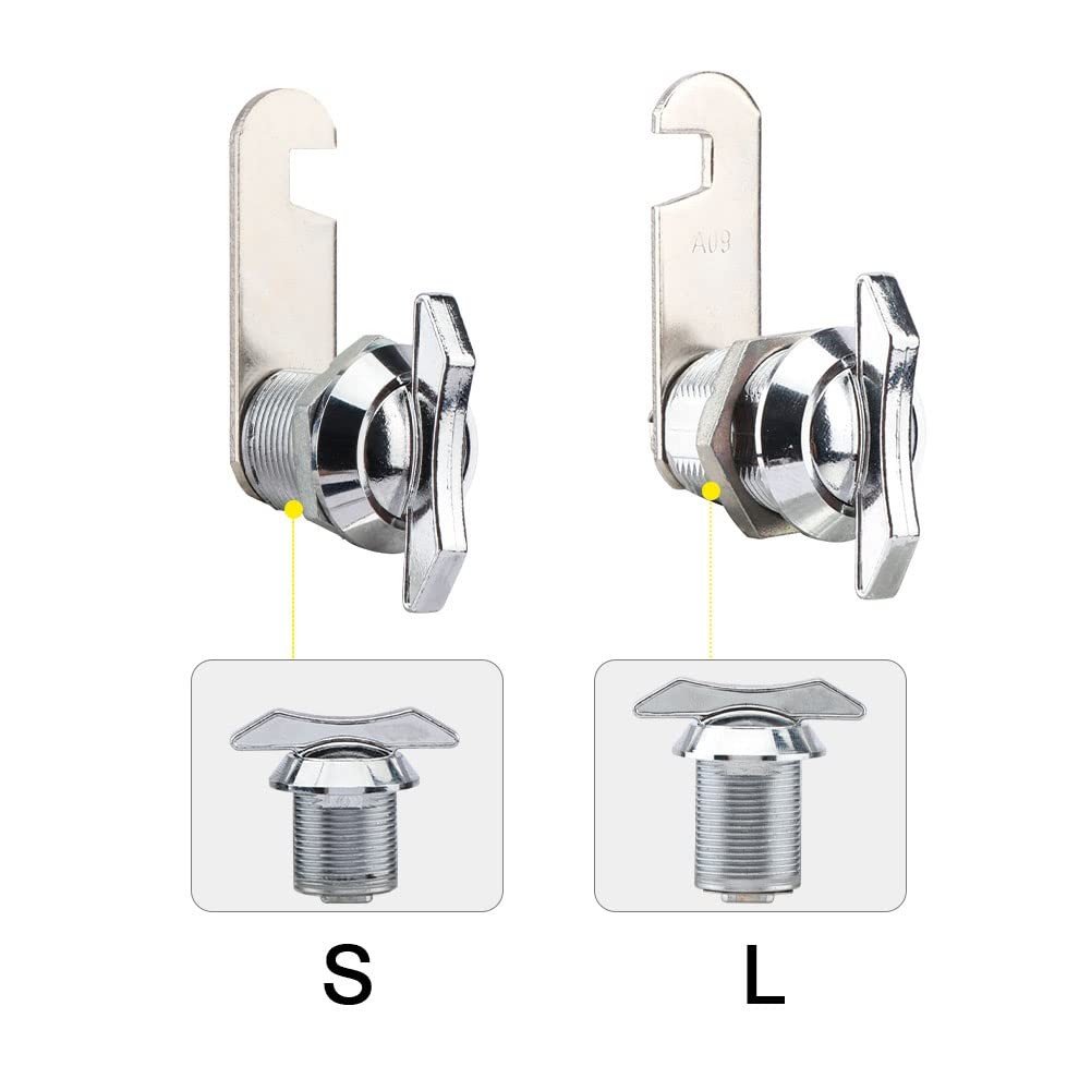 Thumb Operated Offset Cam Lock,Keyless Compartment Latch, Non-Locking Compart…