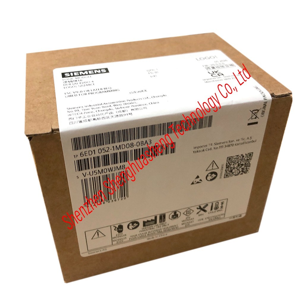 NEW Original Siemens 6ED1052-1MD08-0BA3 LOGO! 12/24RCE Logic Module 12/DC 24V