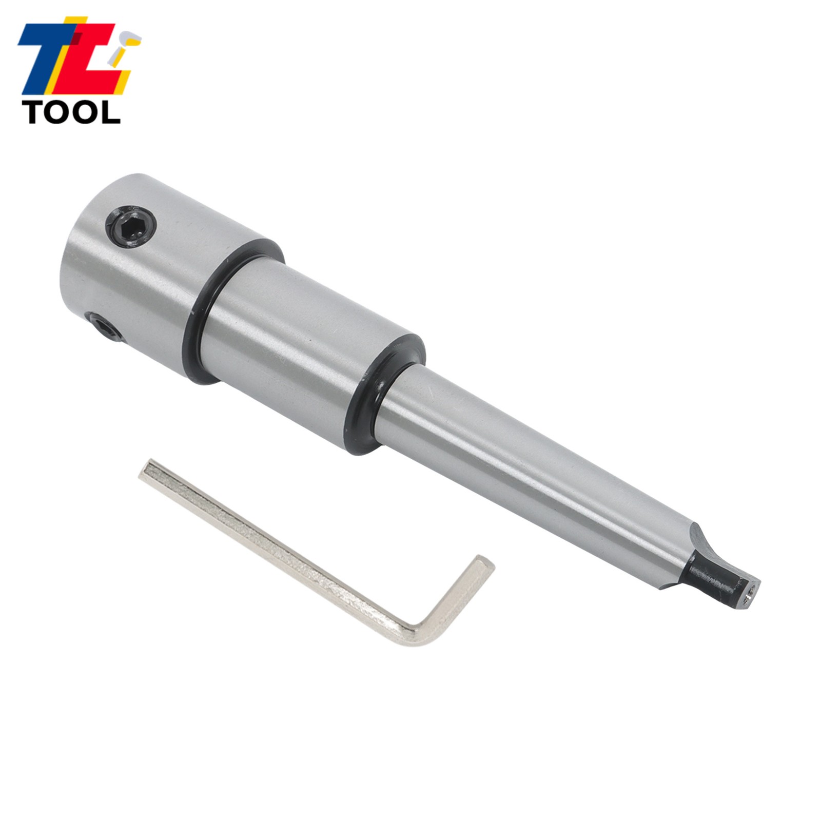 Industrial Grade MT2 to 3/4 Shank Annular Cutter Arbor for Drill Press