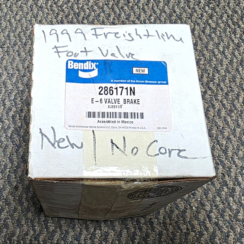 Bendix 286171N E-6 Air-Operated Brake Valve, Suitable for Air