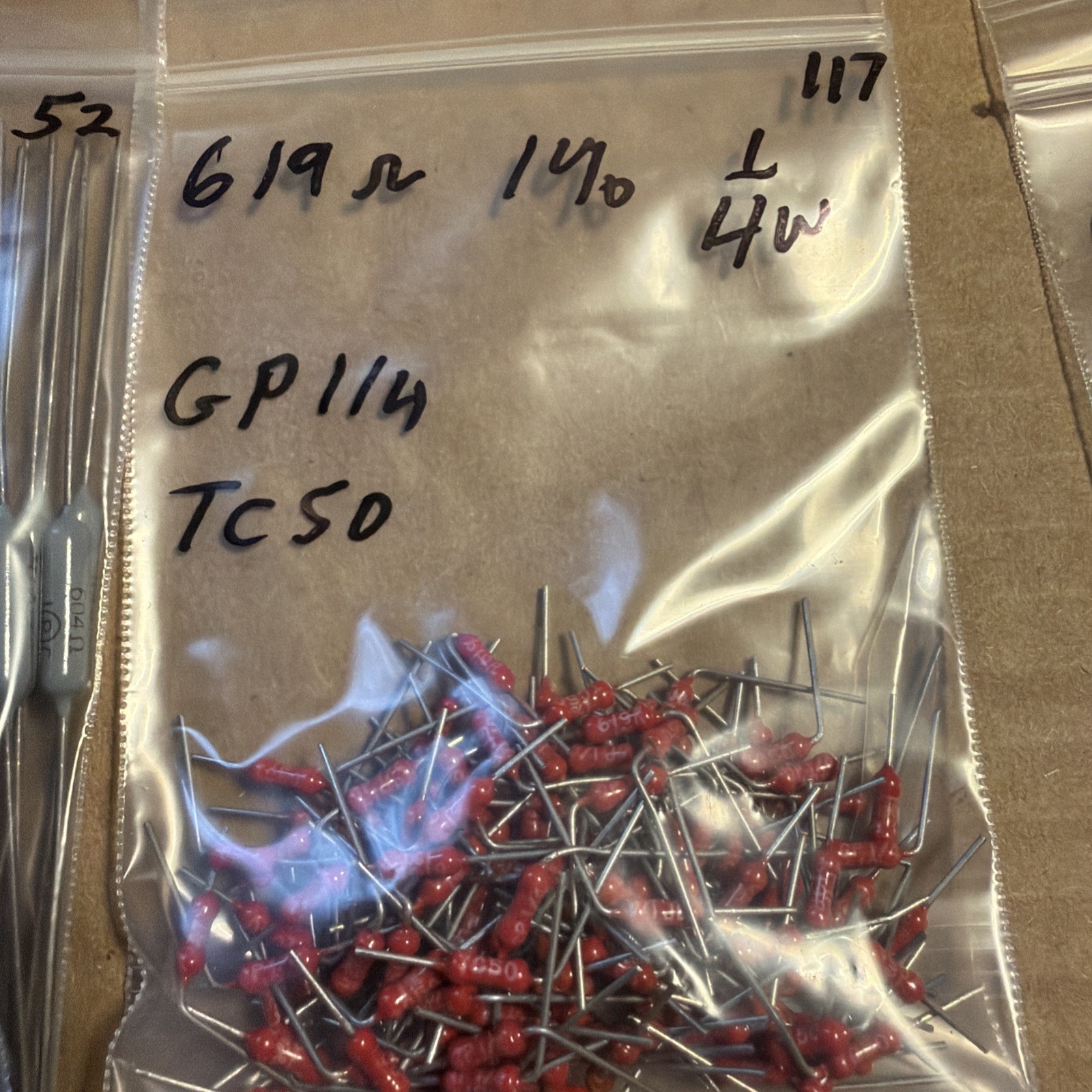 450pc Group Lot Of RESISTORS Dale & Other Mfg Look At Pictures New & Used #8