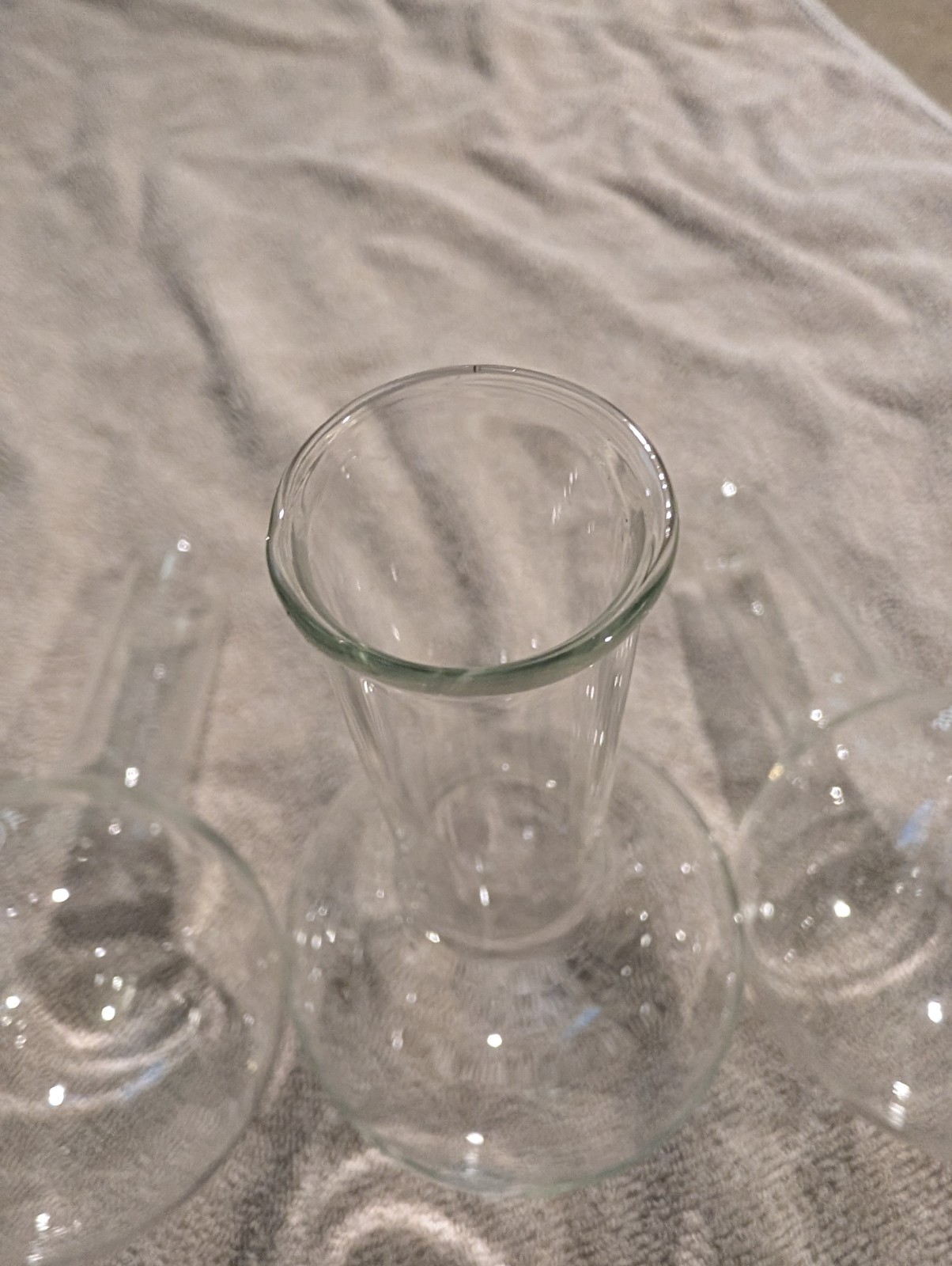 Vintage Pyrex 200ml Round Bottom Boiling Flask RBF Lab Glass Chemistry Refining