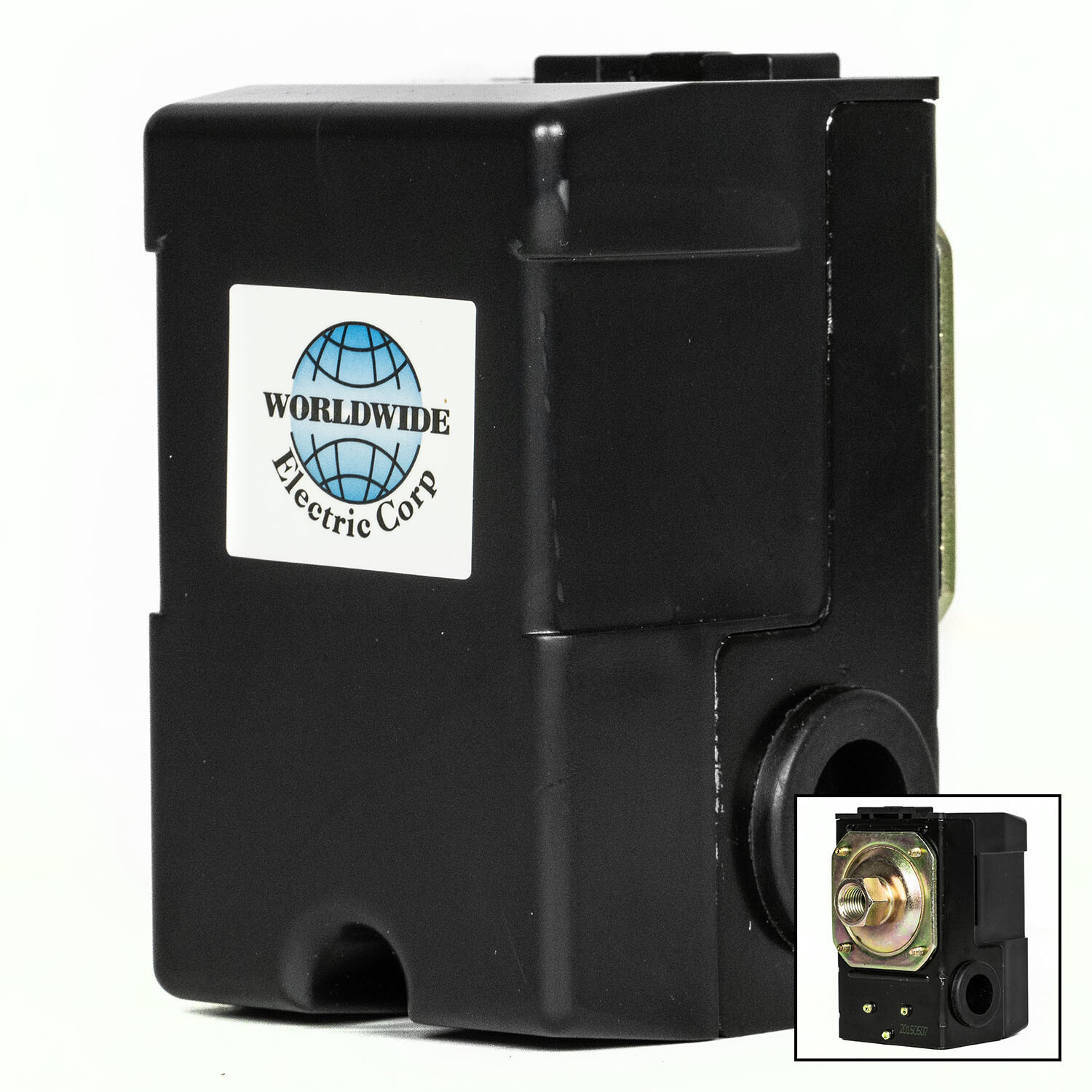Single Port 140-175 PSI Air Compressor Pressure Switch Control 1/4″ NPT 12 Amp