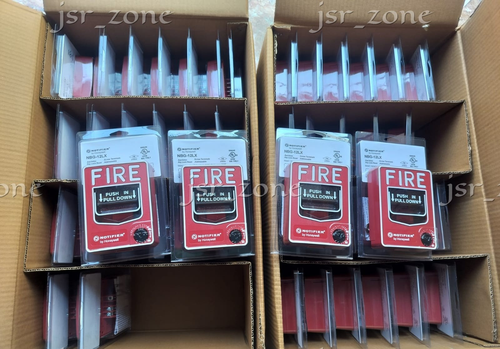 NEW NOTIFIER NBG-12LX FIRE ALARM ADDRESSABLE DUAL ACTION PULL STATION