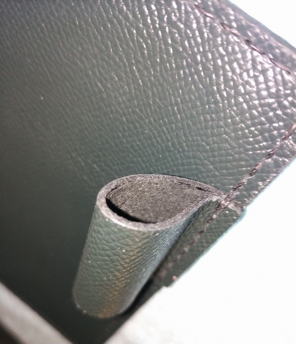 Dark Green Leather A6 Notebook Cover for Hobonichi & Paperbacks Used