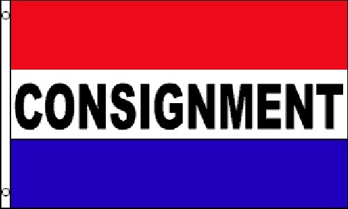 CONSIGNMENT Flag 3×5 ft Business Advertising Sign Shop Store Clothing Antiques
