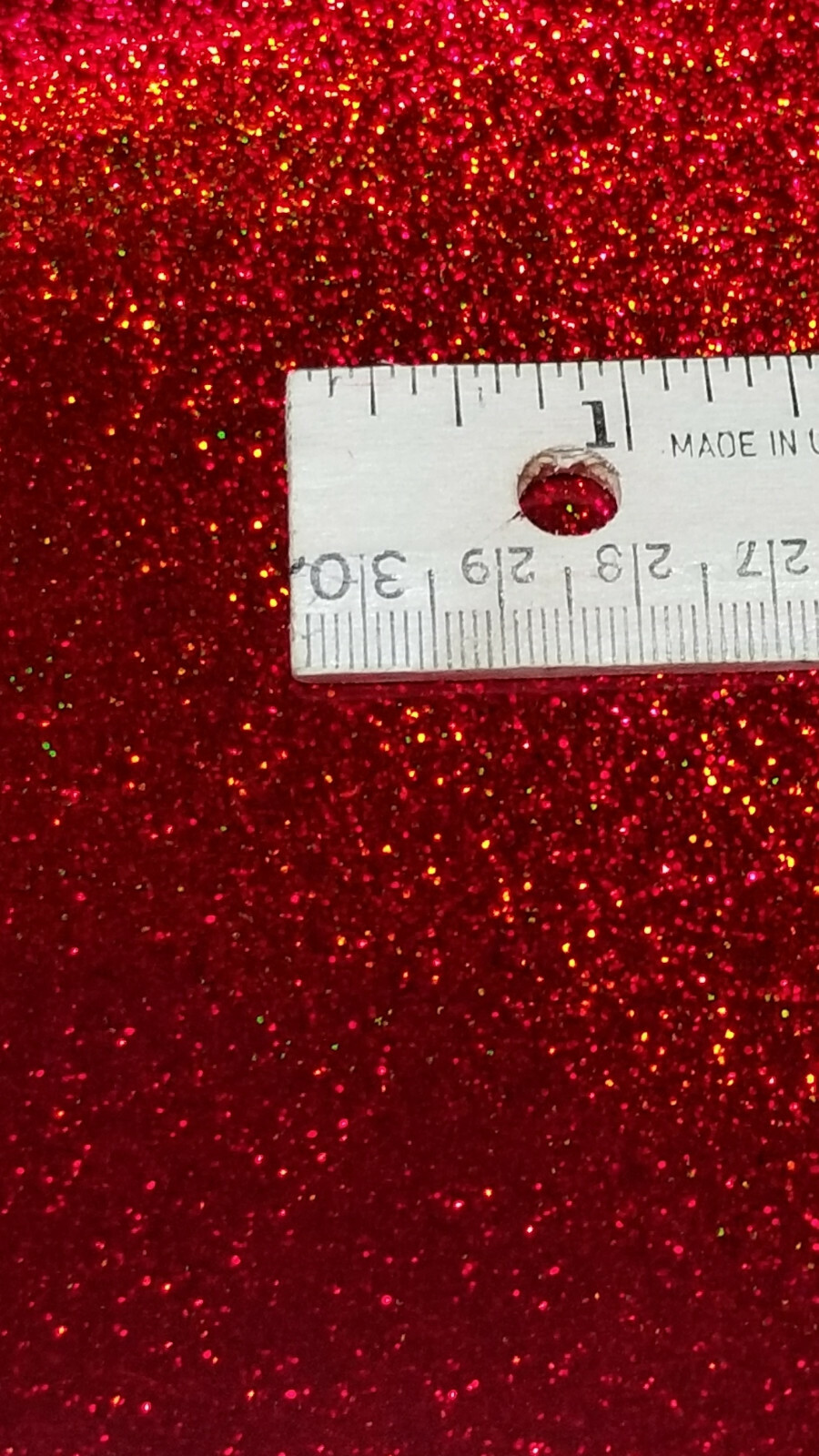 Cherry Red Glitter Film Sign Plotter Vinyl Film