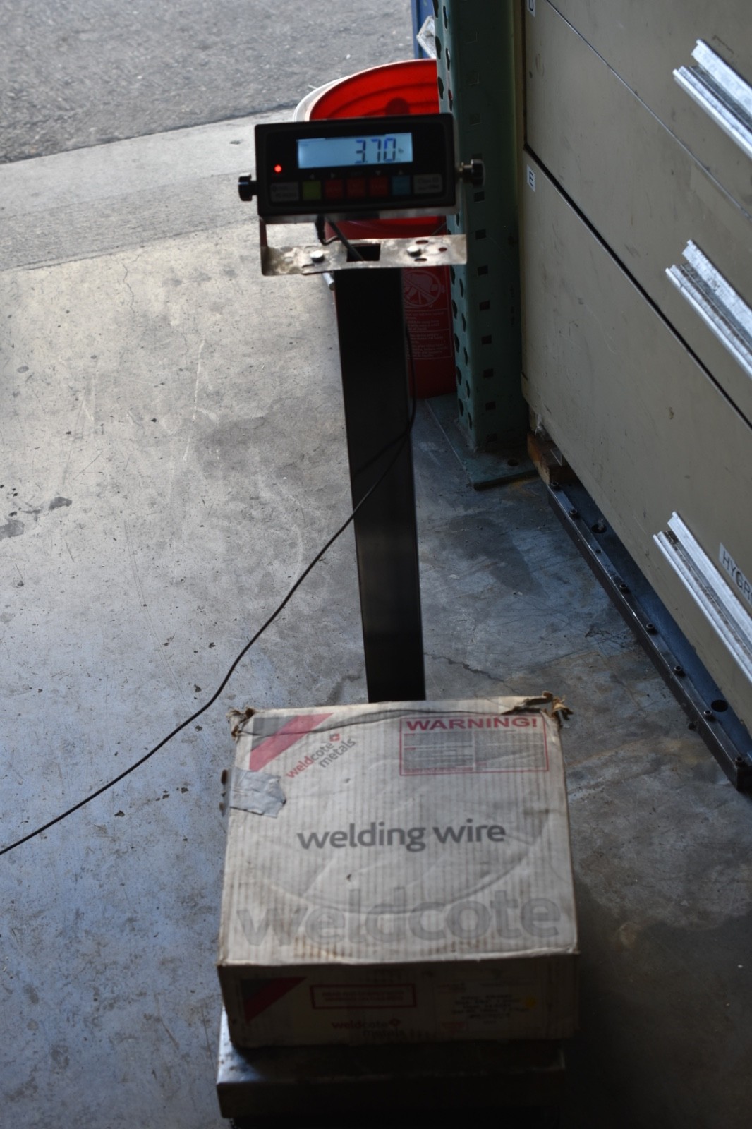 Weldcote Metals alloy 4043, mig welding wire 0.35, 3.70 pounds.