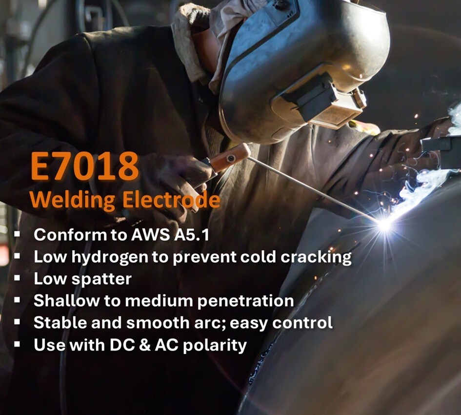 WeldingCity® 5-Lb E7018 Mild Steel Stick Welding Electrode Rod | US Seller Fast