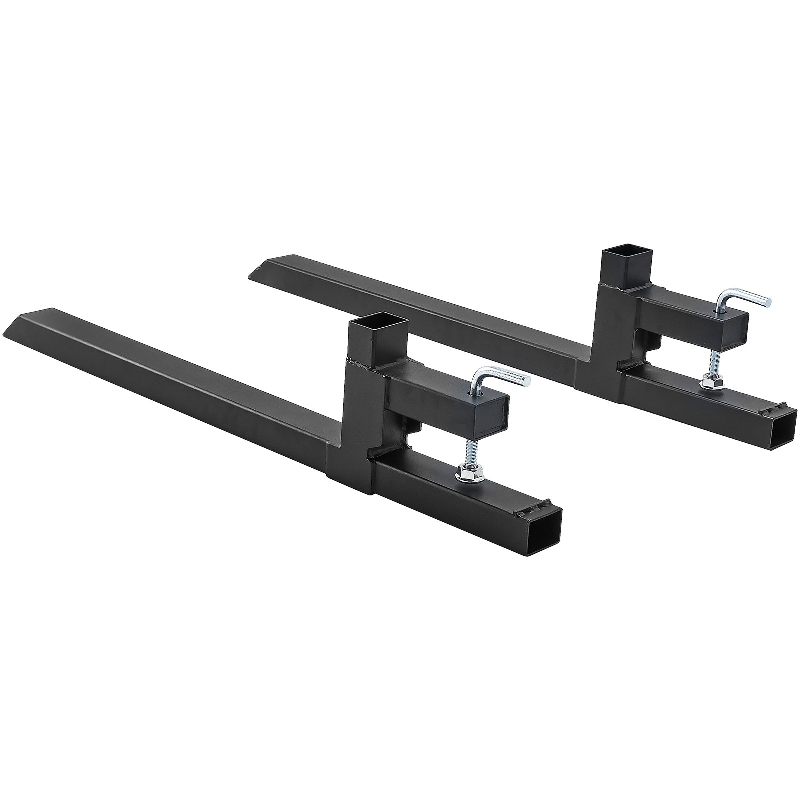 Uimoso Clamp on Pallet Forks 43″ 2000lbs Tractor Forks Heavy Duty Bucket Forks