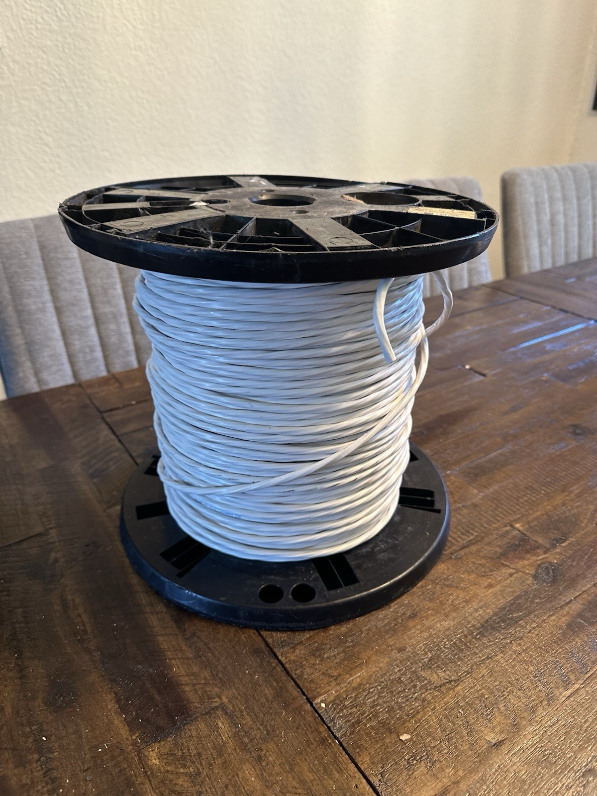 Belden 6304UE 8771000 18 AWG 6C Unshielded Plenum CMP Cable 600ft White