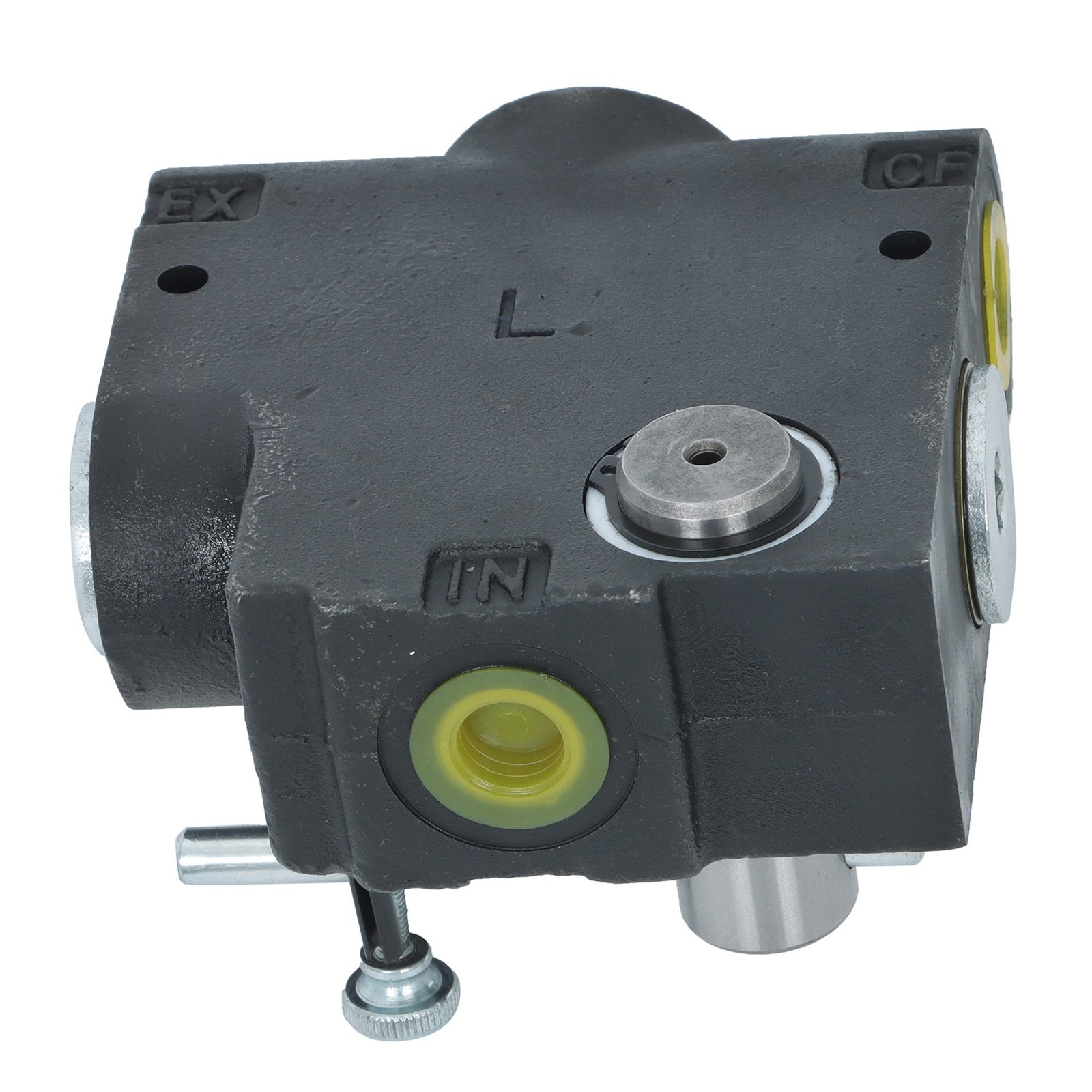 1/2”NPT Hydraulic Adjustable Variable Flow Control Valve 0-30 GPM FC51 Side-Port