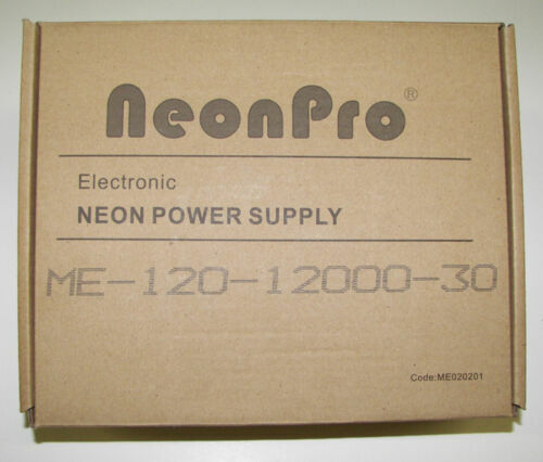 ** UL Listed 12kV / 12,000 volts (8kV RMS) NEON SIGN TRANSFORMER POWER SUPPLY