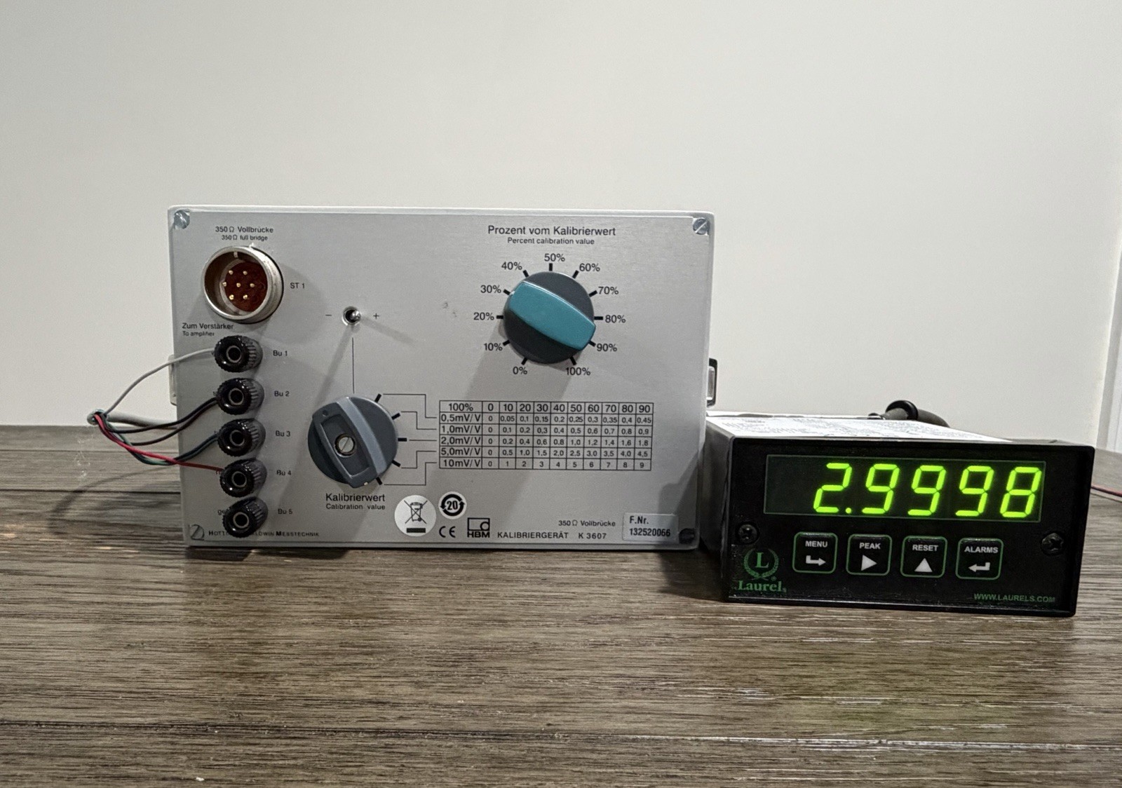 HBM K3607 Calibration Unit